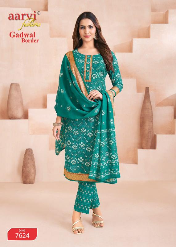 Aarvi gadwal border vol-11 jaipuri kurtis wholesale in mumbai